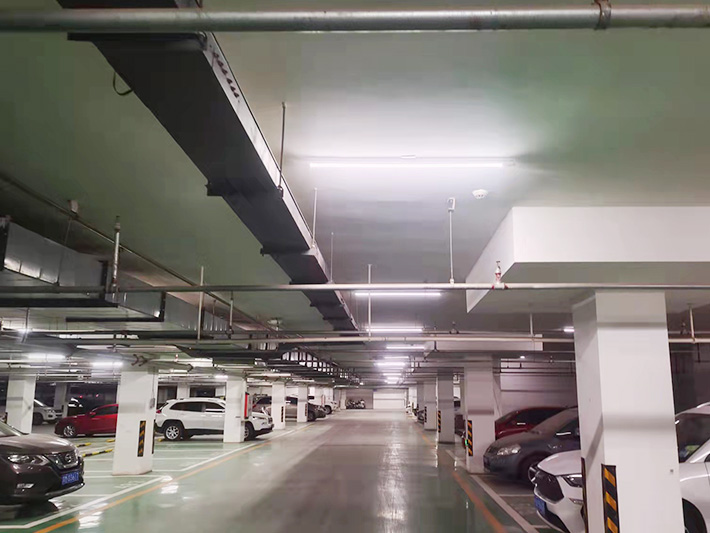 一點照明攜手宏福苑地下車庫照明節能改造案例